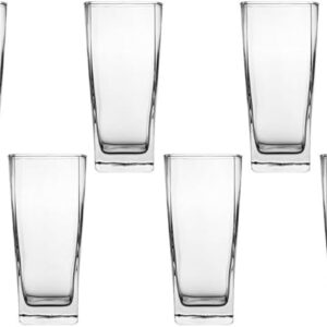 طقم أكواب مياه وعصير 6 قطع 280 مللي مربعه القاعدة