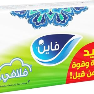 مناديل وجه فلافي من طبقتين من فاين، عبوة من 3 قطع، 480 منديل