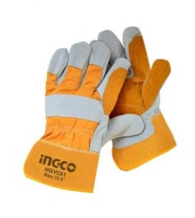 جوانتي 10.5 بوصة لحام جلد طبيعي - قماش قصير