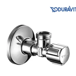 محبس زاوية ديورافيت 1/2*1/2 بوصة - كروم