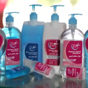 هاند جيل 70% كحول ايثيلى ناعم على الايدى