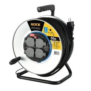 بكرة المنیوم 4 مخرج شوكو ضد للماء . كابل 50 متر