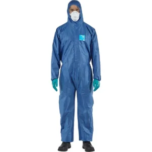 Ansell Chemical Protection Coverall AlphaTech 1500 Plus Blue