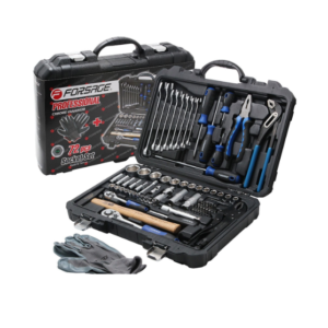 فورساج F-4722-5 شنطة عده وطقم لقم 72 قطعه