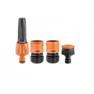 كلابر جهاز رش مع 2 وصلة 3/4 مع جلبة بسن 3/4 الي 1/2