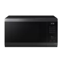 سامسونج ميكروويف 32 لتر شواية مع سخان وطبق حلى منزلي لون اسود