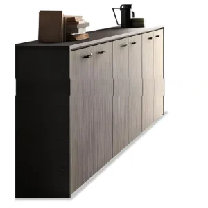 مكتبة ملفات بأبواب مغلقة