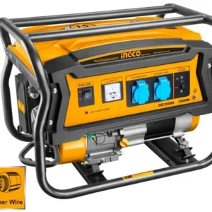 مولد كهرباء انكو، بالبنزين، 3.5 كيلو وات، أصفر ،GE35006
