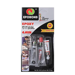 لاصق ايبوكسى استيل كويك 48.20 جم / شكل حديد EPOBOND